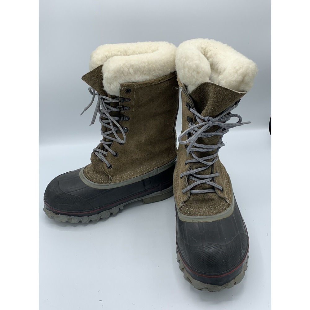 Vintage LaCrosse Fiberglass‎ Shank Winter Boots Warm Size 5 Women's Made In USA